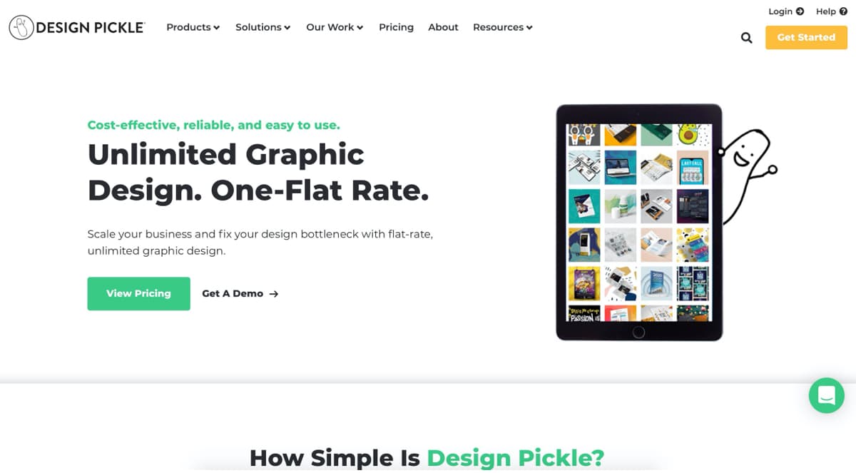 Services as a subscription with Design Pickle