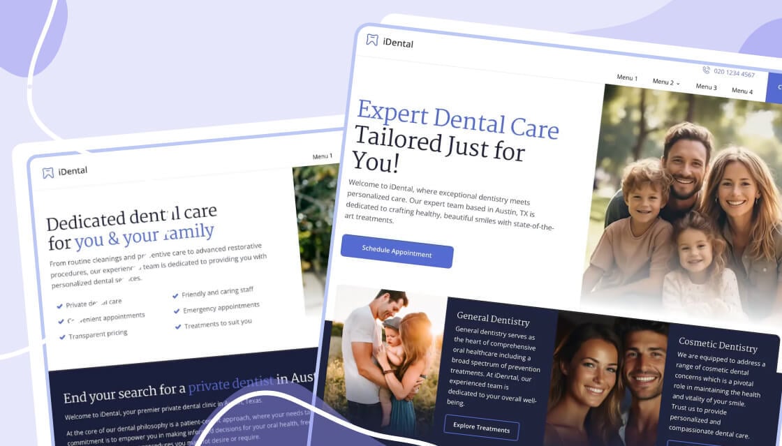 iDental Dentist Template Collection