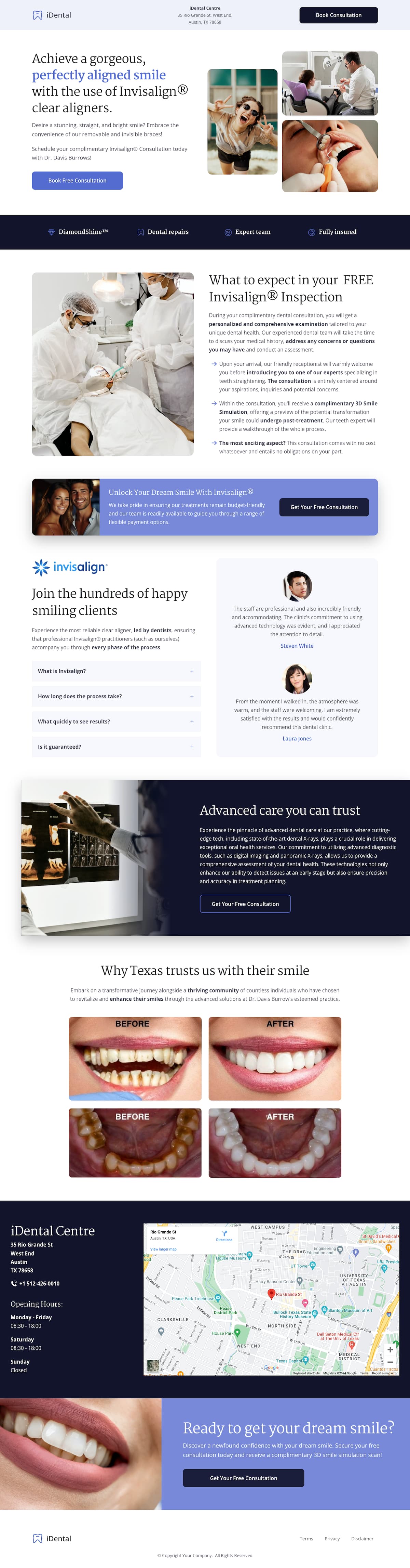 iDental Landing Page (Special Offer)