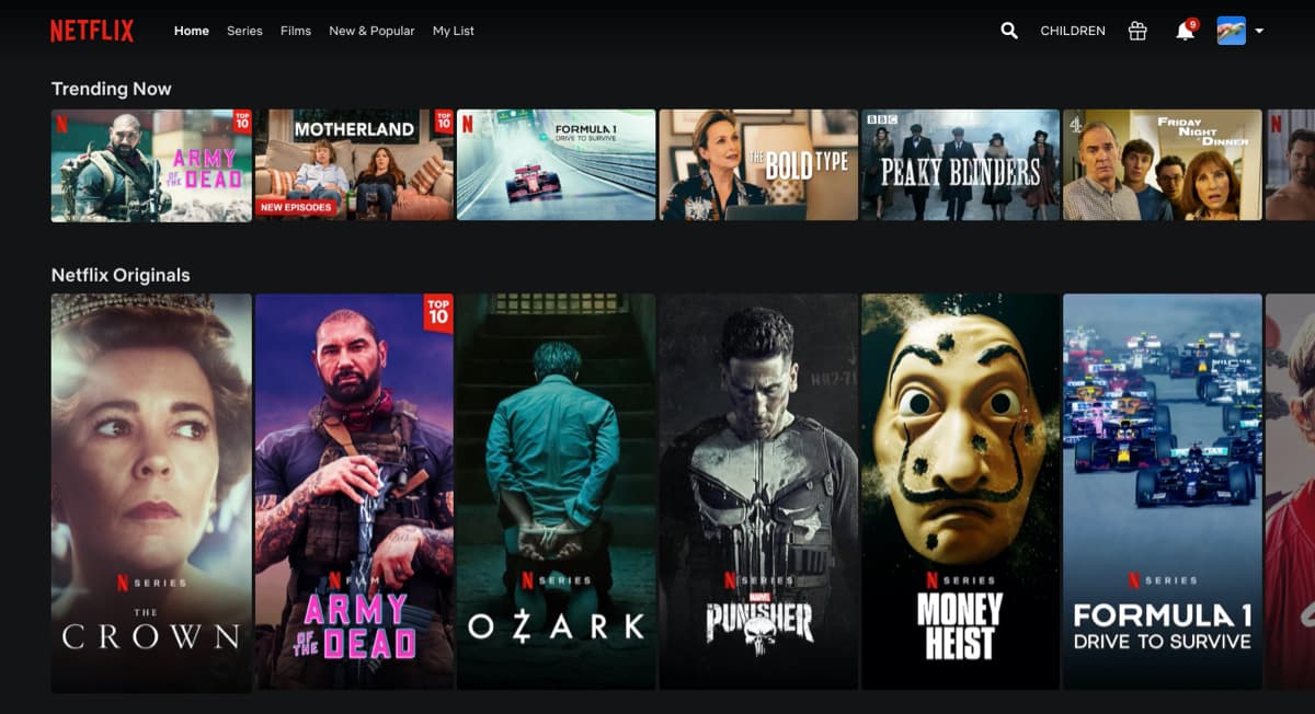 Netflix Screenshot