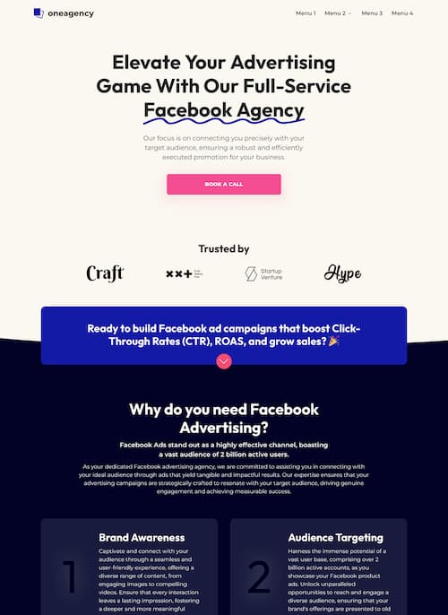 OneAgency Home Page