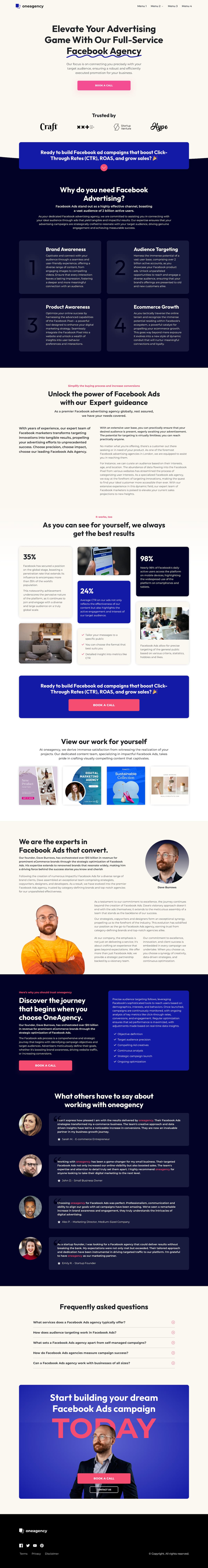 OneAgency Home Page