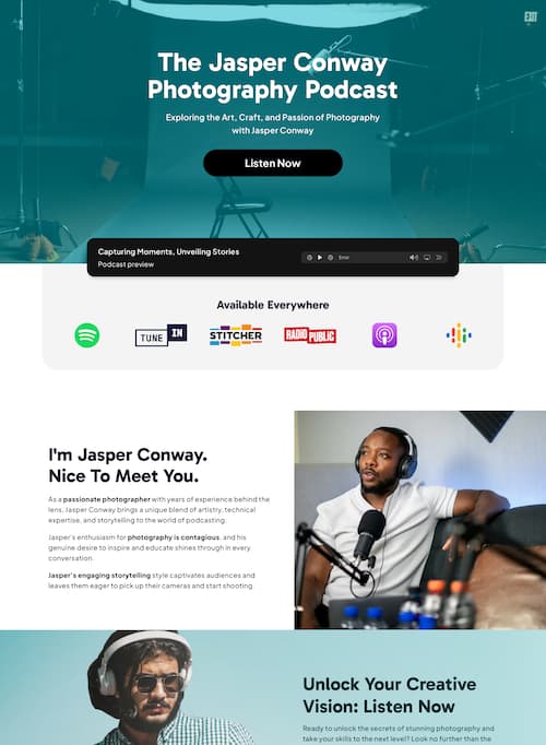 Podcast Leads Landing Page 13