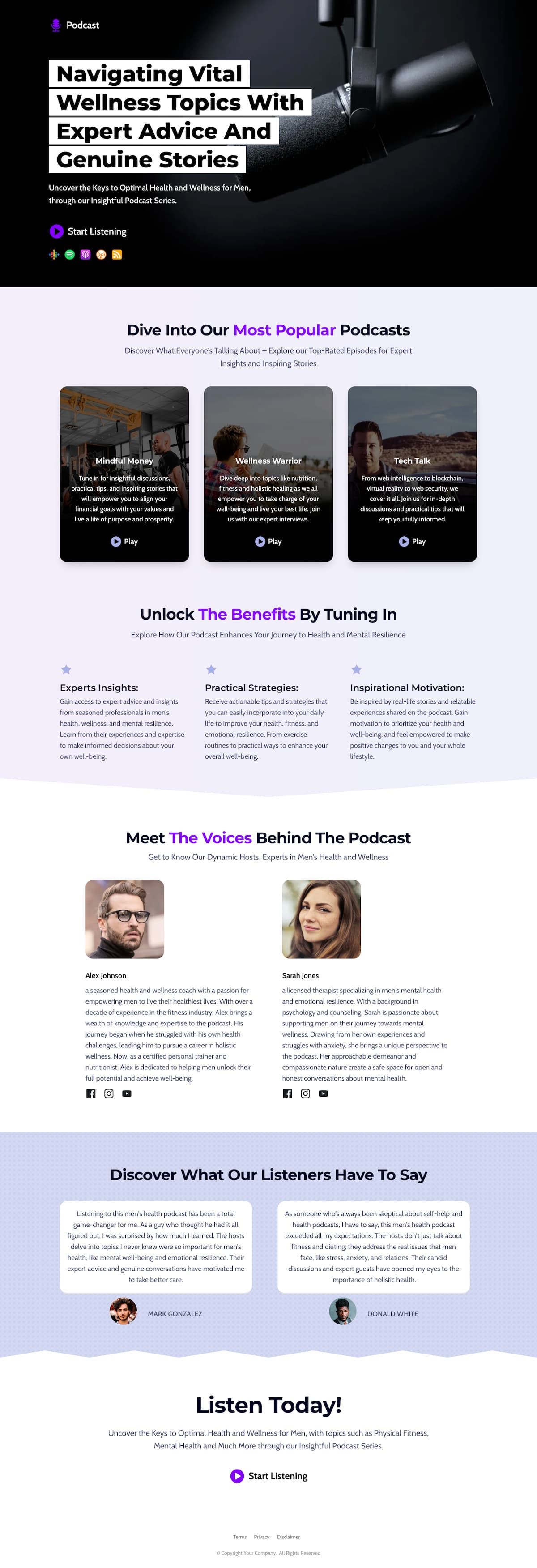 Podcast Leads Landing Page 7