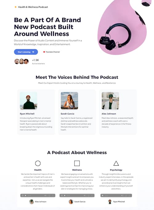 Podcast Leads Landing Page 8