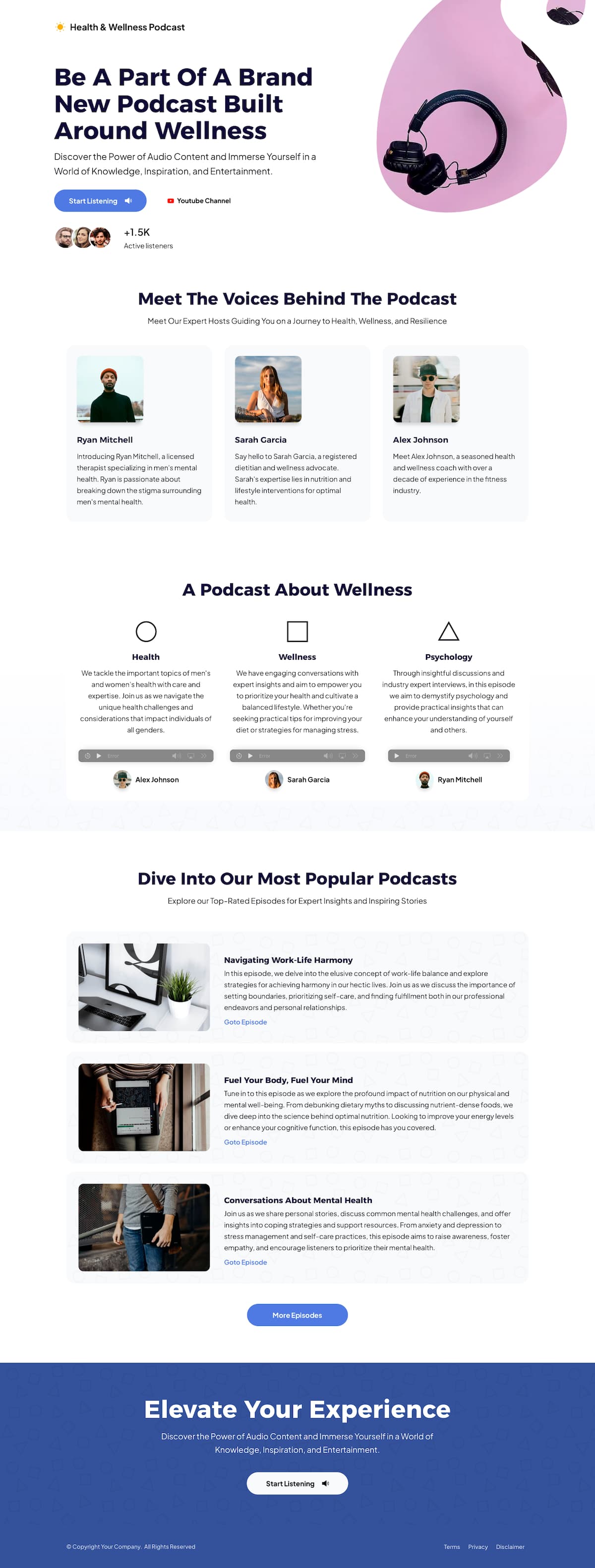 Podcast Leads Landing Page 8