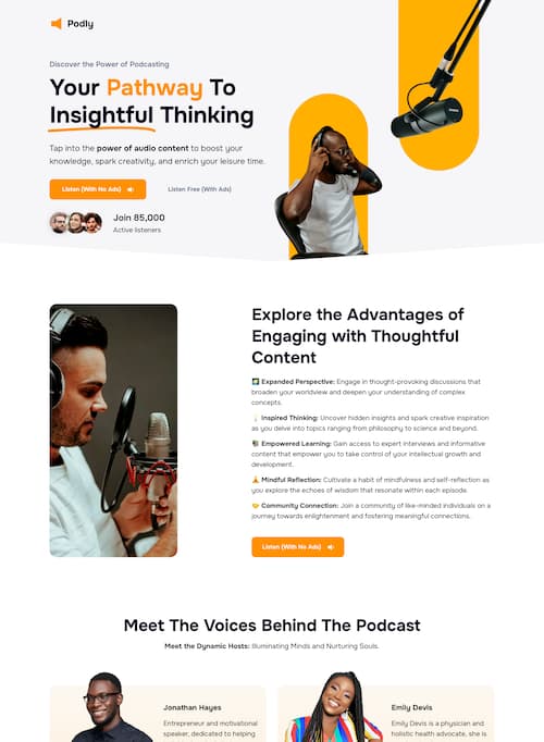 Podcast Leads Landing Page 9