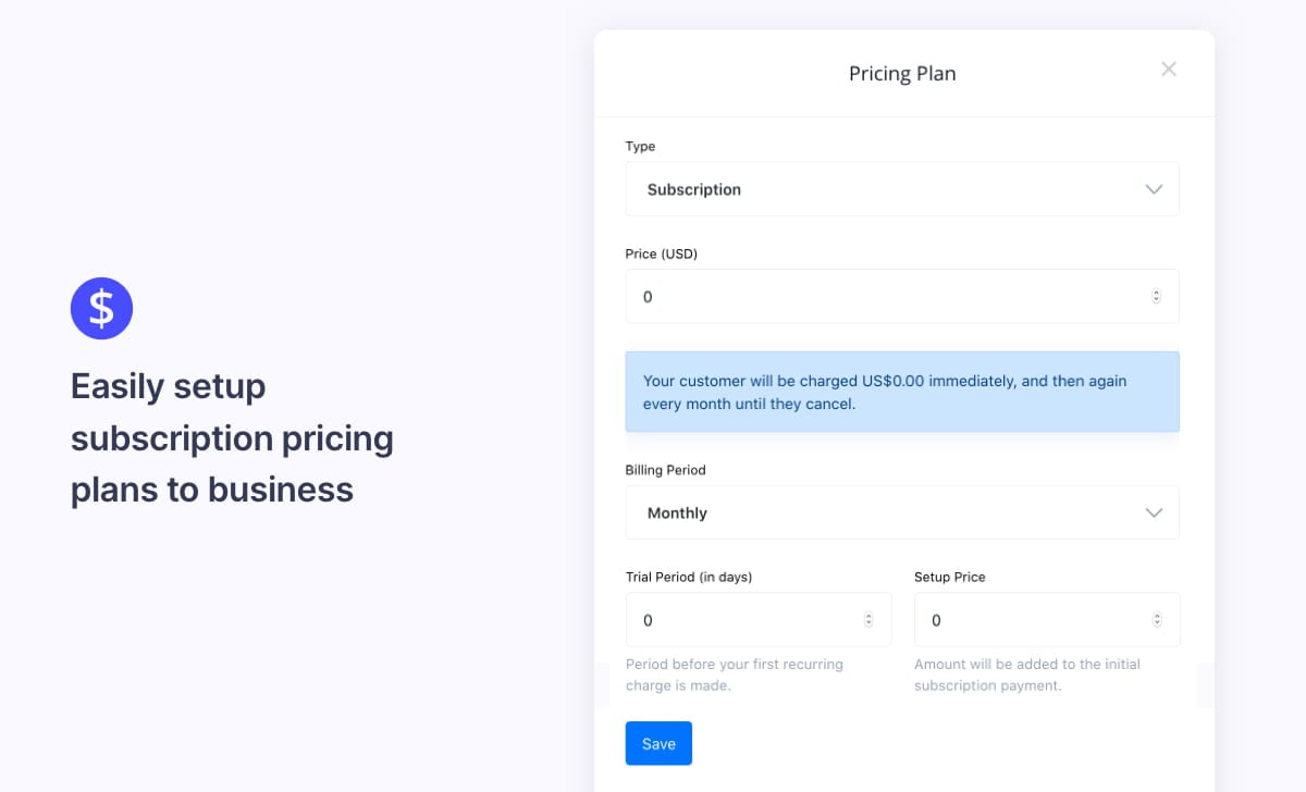 Setup Stripe Recurring Payments Plans