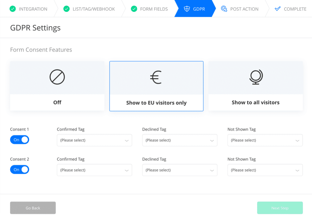 Sendfox GDPR Integration