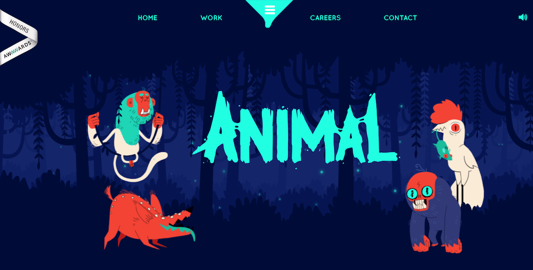 Animal - Marketing Agency Website Examples