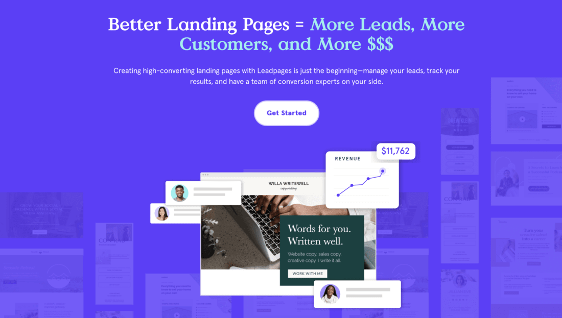 Best landing page builder - Leadpages