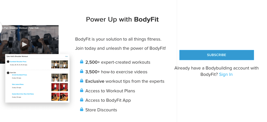 Bodybuilding Bullet Points