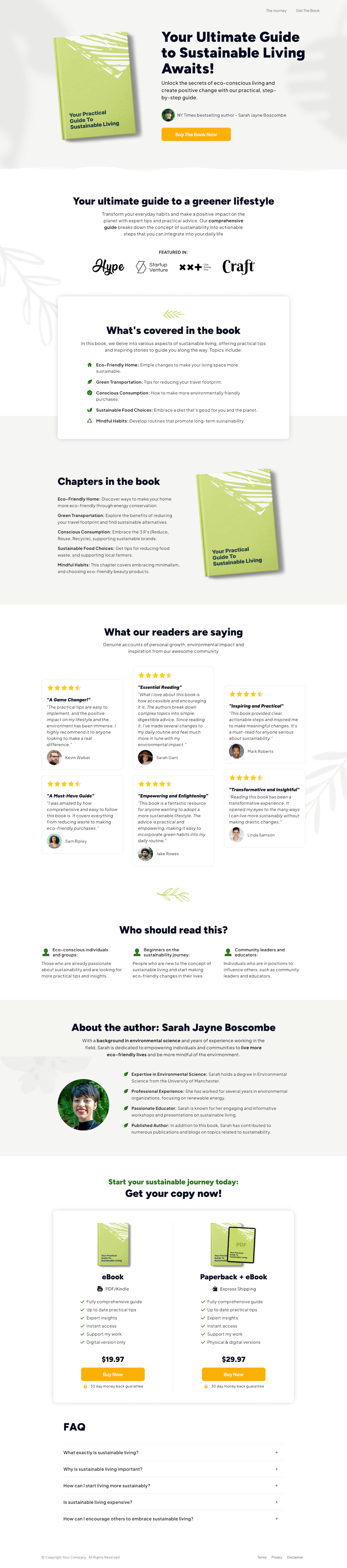 BookFlow – Sales Page