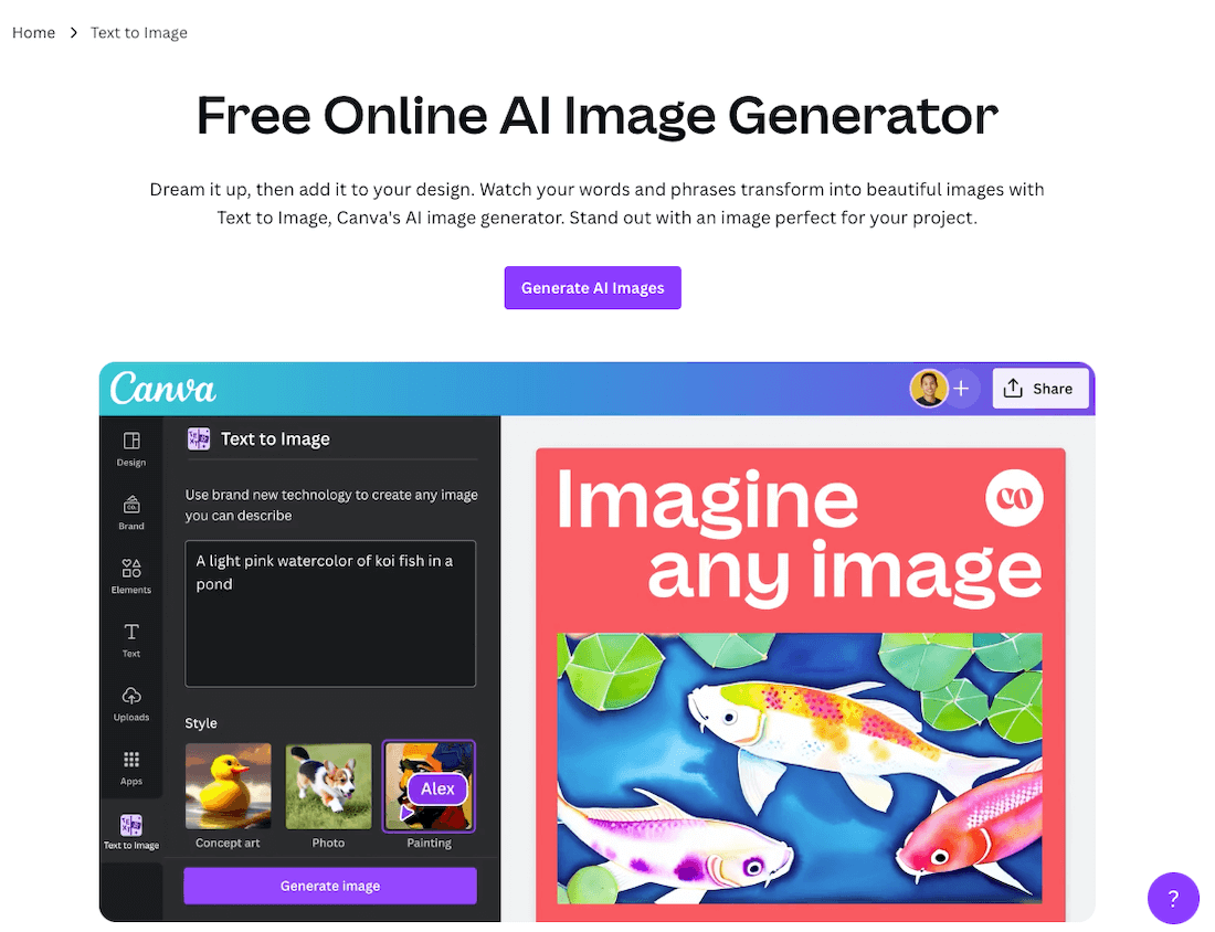 Canva Ai Image Generator