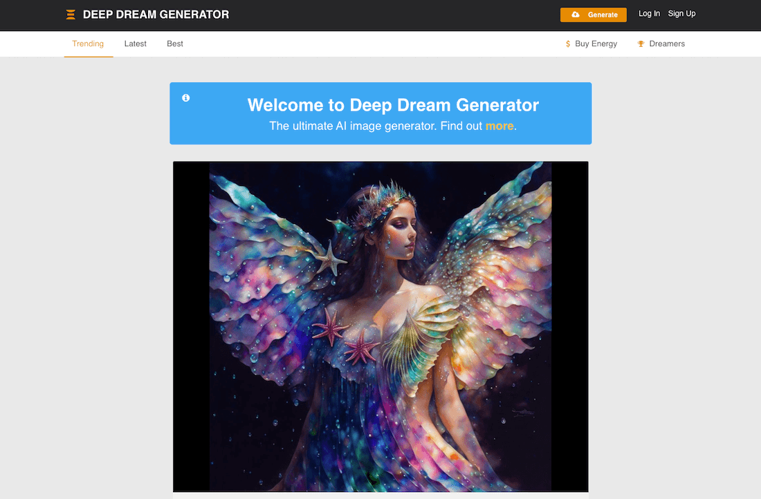 Deep Dream Ai Image Generator