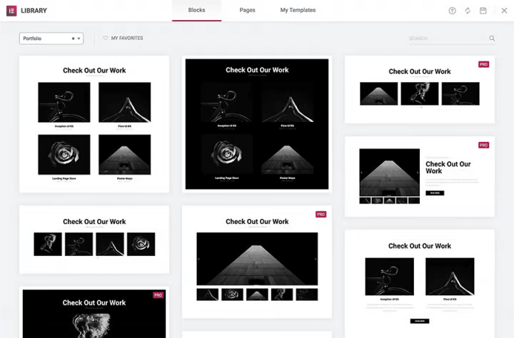 Elementor Templates - Divi vs Elementor