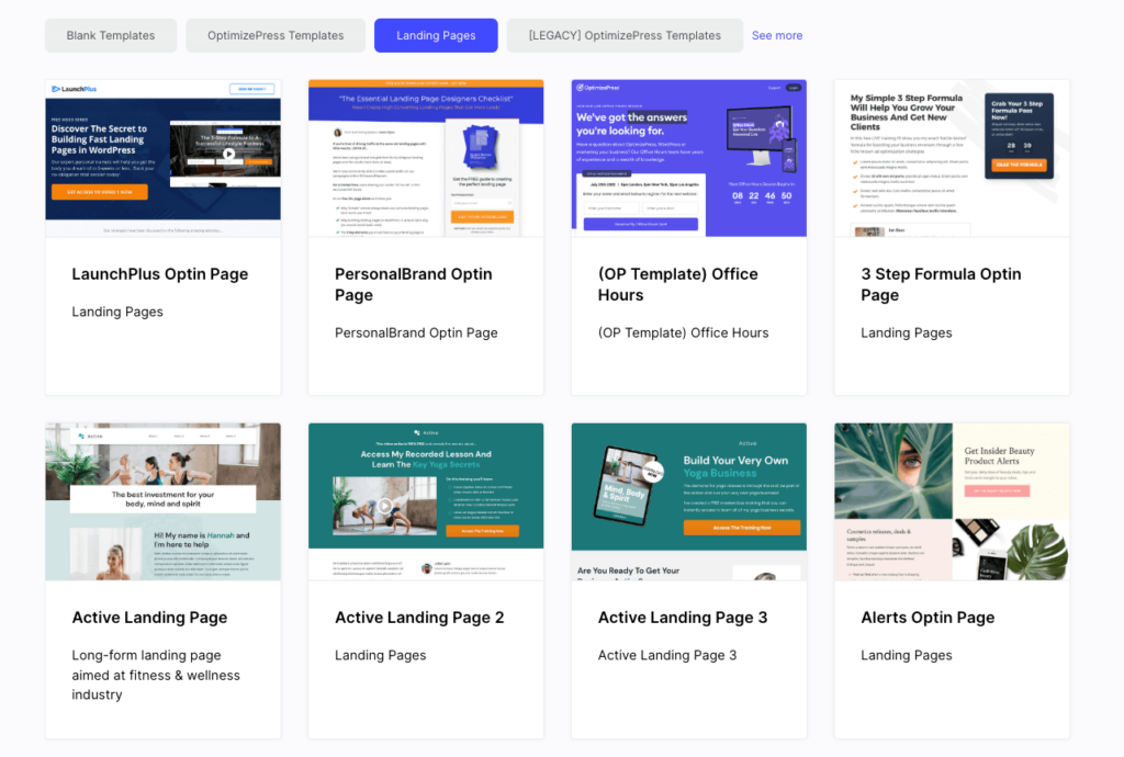 OptimizePress Landing Page Templates - Increase Leads