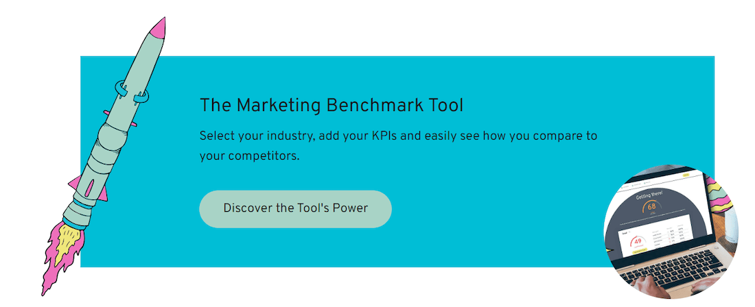 Major Tom Benchmark Tool - Marketing Agency Website Examples