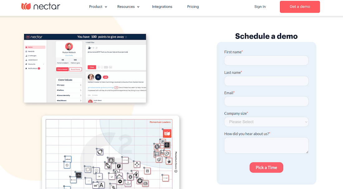 Nectar - Sales Funnel Examples