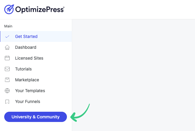 OptimizePress Community Access