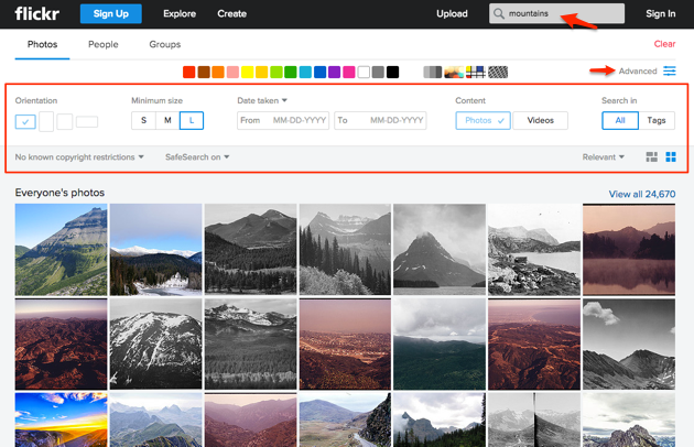 Flickr Stock Photos