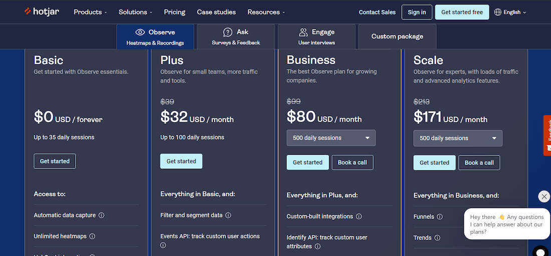 Tiered Pricing - Upsell Examples